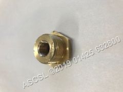 Brass Probe Holder c/w "Overfill" Level Sensor (Orange Wire) - Instanta Supreme Water Boiler