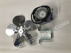 SUPERSEDED YZ5-13 1300rpm Condensor Fan Motor c/w Blade and Bracket- Novum 601LUC Chest Freezer 82CE-1305 you can no longer get fan parts