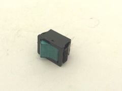 Switch On / Off - Green Rocker Switch  Rowlett Rutland R210 Plate Warmer