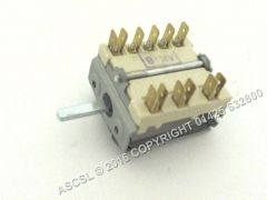 Selector Switch - Zanussi & Bertos Cooking Equipment EGO 49.27215.520 - Fits Many Makes & Models..