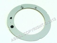 Knob Dial Plate - Olis - Oven - 76/02 GCFL