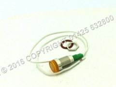 Amber Indicator Lamp 12mm 24v - Bonnet & Panicoupe Equipment * 7 Only at this price *