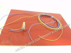 SUPERSEDED Afinox Heating Element 400x290mm 1000W 240v max. 140°C w/ temperature limiter silicone