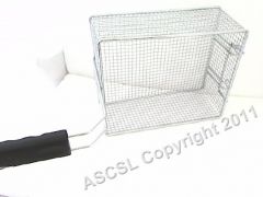 Fryer Basket 250x200x100 Chrome-Plated Steel - Desco 