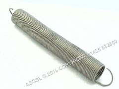 Tension Spring/Fixed Plate Dispenser Spring - Hupfer  ø 19.4mm / Total Length - 145mm / For Wire Gauge - 1.6mm