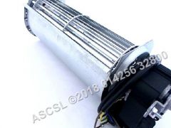 Tangential Blower Motor 180 mm Left with Cable - Mondial Framec & Whirlpool Fridge 230v 60mm Dia Temp Rating - -30+60c TFL180/20-14CIC