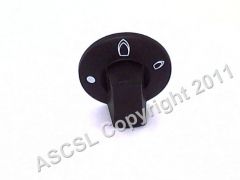 SUPERSEDED Control Knob Hob - Moorwood Vulcan Masterchef **Black Knob replaces former Red Knob**