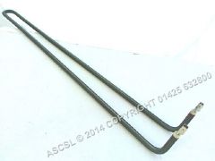 Heating Element 502mm x 50mm 1200w 230v - MKN - Hot Plate SL Supra II, type 1221104B01