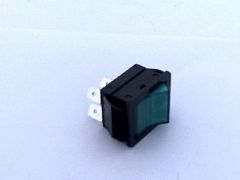 SUPERSEDED Switch On / Off 4 Pin Green Rocker Switch - Rowlett Rutland R210 Plate Warmer