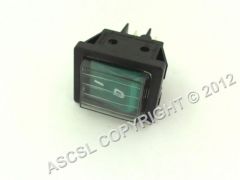 On/Off Switch - UniverBar/Sherwood Micro Glasswasher # Green Rocker Switch 16A 250V (Universal)