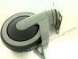 Swivel Castor with swivel brake ø 125mm plates fixing 95x70mm housing plastic