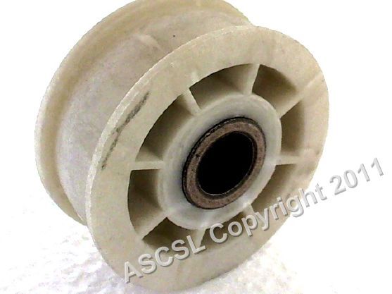 Dryer outlet pulley wheel