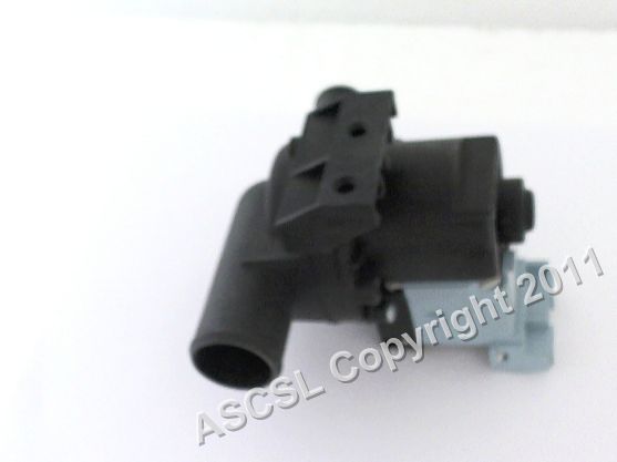 Drain Pump (GRE) - Aristarco AP50.30 Dishwasher - 34w 230v 50Hz inlet 31 mm - outlet 22 mm - Fits Many Models..