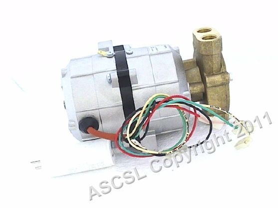 Rinse Booster Pump - ATA Masterwash V45DP Dishwasher LGB ZF131DX - Inlet 28mm x 12mm Outlet