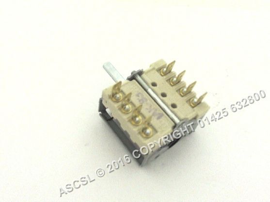 Selector Switch 4 Pole - Bertos Fryers & Cooking Equipment Fits Many Models...Some Listed Below Under Information