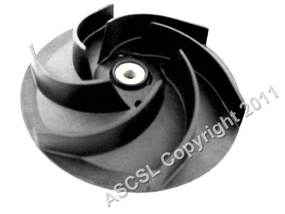 124mm Dia Wash Pump Impellor - Elettrobar & Hoonved ED900 C10 Commercial Dishwasher