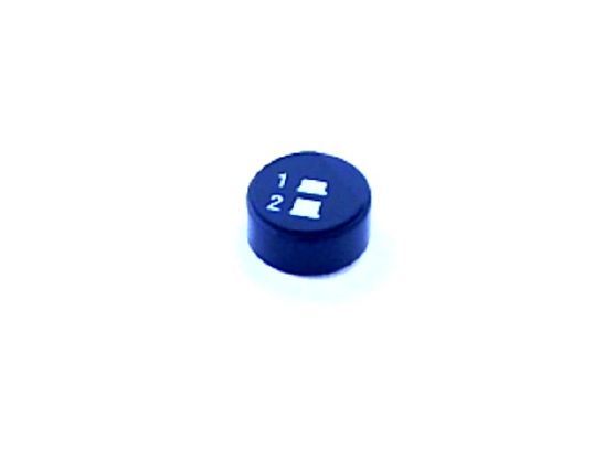 Black push button - Comenda LC411RCD Dishwasher  - Cycle Switch