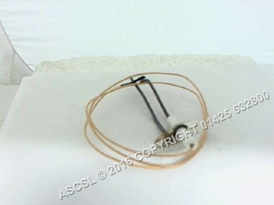 RH side Ignition Electrode - Zanussi & Cuppone Pizza Oven 800mm Cable - G933