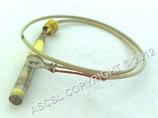 Robertshaw 900mm Thermopile Twin Lead - Pizza Oven / Fryer Fits Unitrol Gas valve 7000