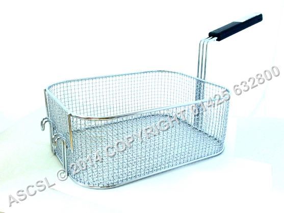 Commercial Fryer Basket 220mm x 300mm x 110mm - Modular & Mastro 