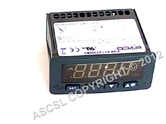 Evco EVK411 TCJ Electronic Controller - Dexion Zanussi & GGF Pizza Oven 71mm x 29mm Mounting
