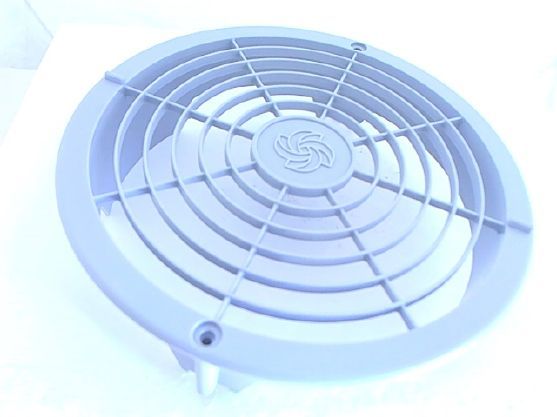 Fan Guard - Lu-Ve Single Round Blue Louvered Plastic Guard 