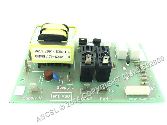 Rear Power Board - Labcold RLDF0510 RLDG0210A Fridge 