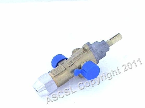 SUPERSEDED PEL21S Gas Valve - Lotus CW74 Chargrill shaft length 22mm