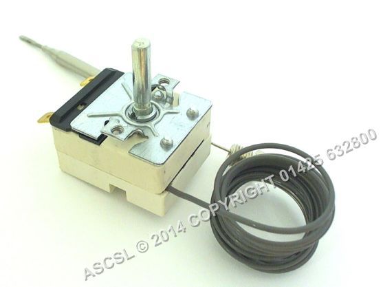 97- 190c Ego Single Phase Thermostat 16a 250v - MKN Fryer & Pasta Cookers 55.13034.120 - Fits Many Models...Some Listed Below