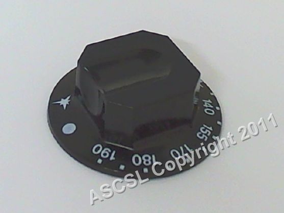 Control Knob - Zanussi / Electrolux Commercial Bratt Pan & Fryer  Fryer 110 - 190°C