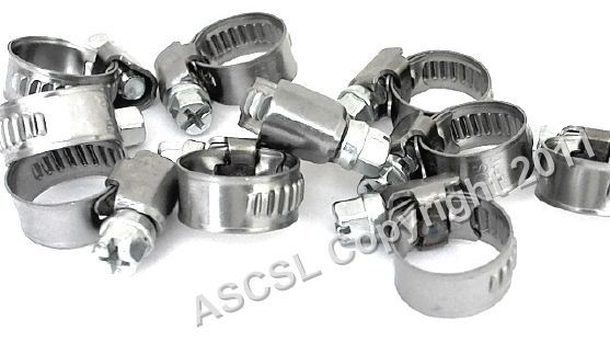 Hose Clamp - Comenda C1300E LC411RCD LC700BT Dishwasher - Pk of 10