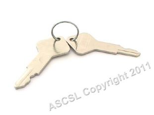 Pair of Keys - Vestfrost SZ464C HF506/G Freezer  compatible with ASC01111