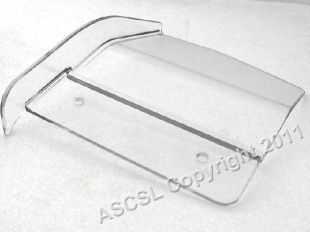 PVC Blade Guard 153x210mm - Sirman & ITAL Stresa Slicer 250std Distance Between Holes - 93mm centrehole - Fits many Models..Some Below