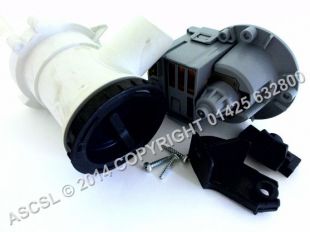 Askoll Drain Pump Motor Complete  - Masterwash & ATA Commercial Dishwasher Fits Many Brands & Models...Some 
