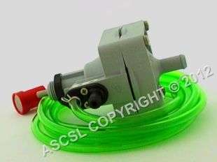 Rinse Aid Pump 3 Way Gray -Angelo Po & DIHR GS50 DERBY CF Dishwasher Fits Many Models...Some Listed Below