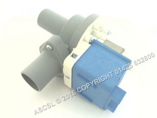 30mm Outlet Vertical Drain Pump - Prodis E80X E80 Dishwasher 230v 50Hz 34w