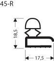 45-R Flat Seal