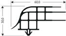 B-3060 Rubber Seal